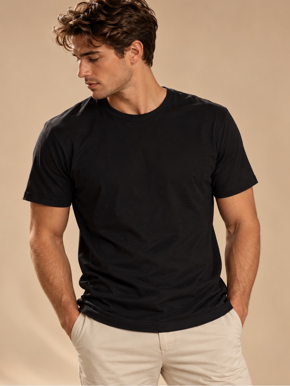 GapFit Black Performance Athletic T-Shirt Men’s Large
